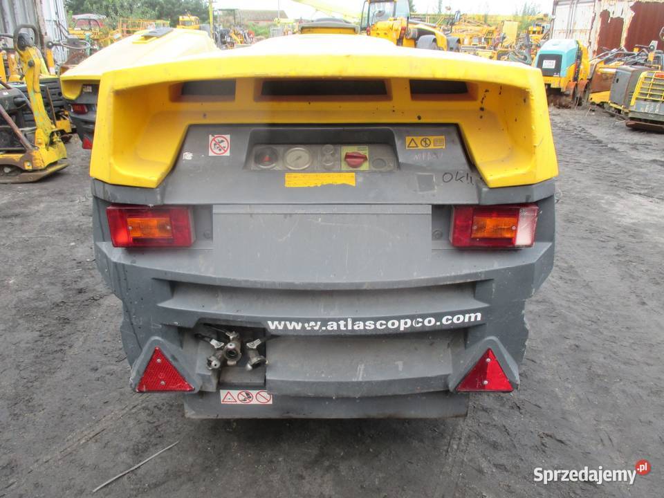 Sprężarka śrubowa kompresor Atlas Copco XAS87KD pełny VAT Pleszew