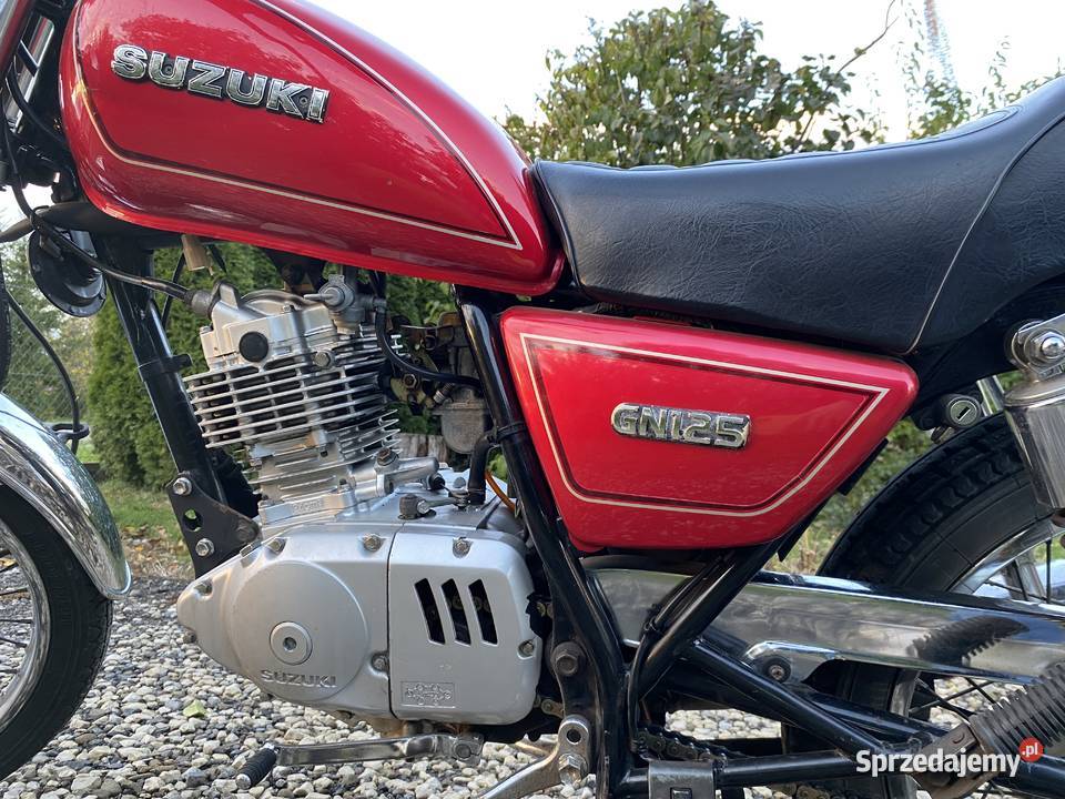 Motocykl Suzuki gn 125 1997 kat b 124cm3 Roźwienica