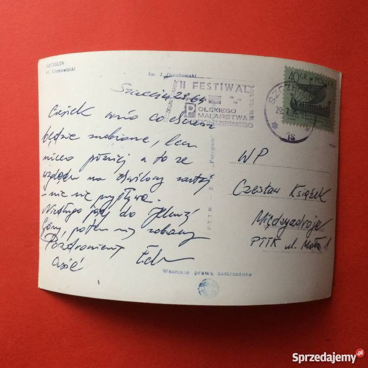 1031 Widokówka Szczecin zachodniopomorskie