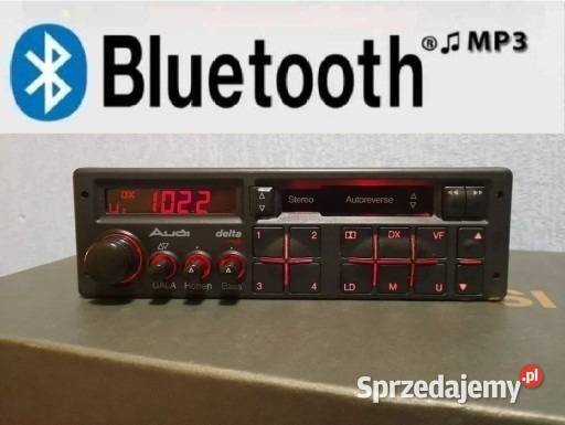 Legendarne Radio AUDI DELTA 2 m330 z Bluetooth Koszalin
