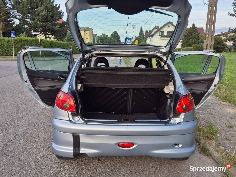 PEUGEOT 206 LIFT 14B 8V OPŁACONY Z NIEMIEC KLIMA niebieski Końskie