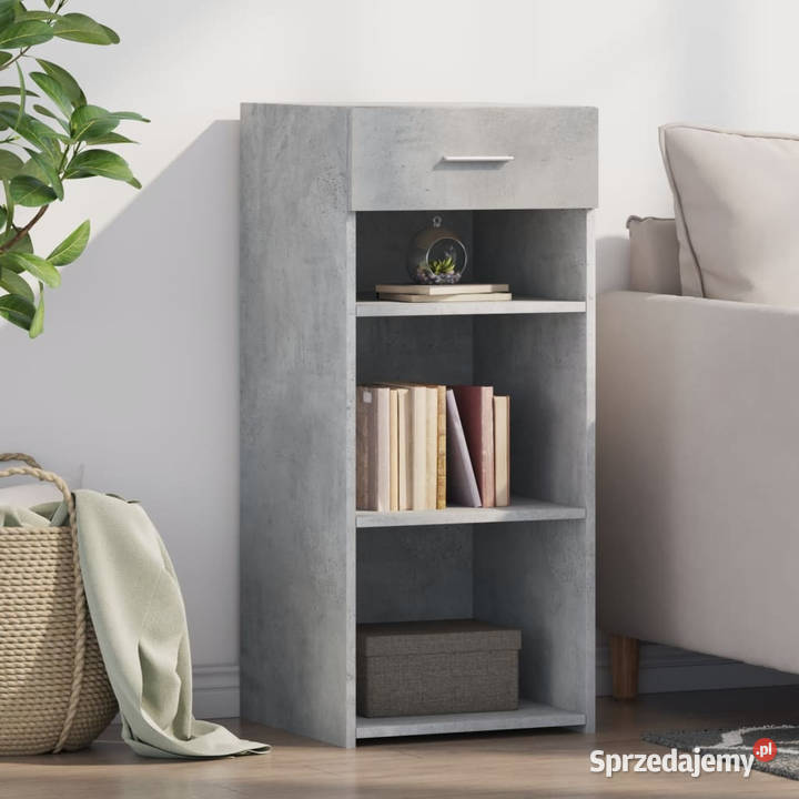 Szafka szarość betonu 40x425x93 materiał Warszawa