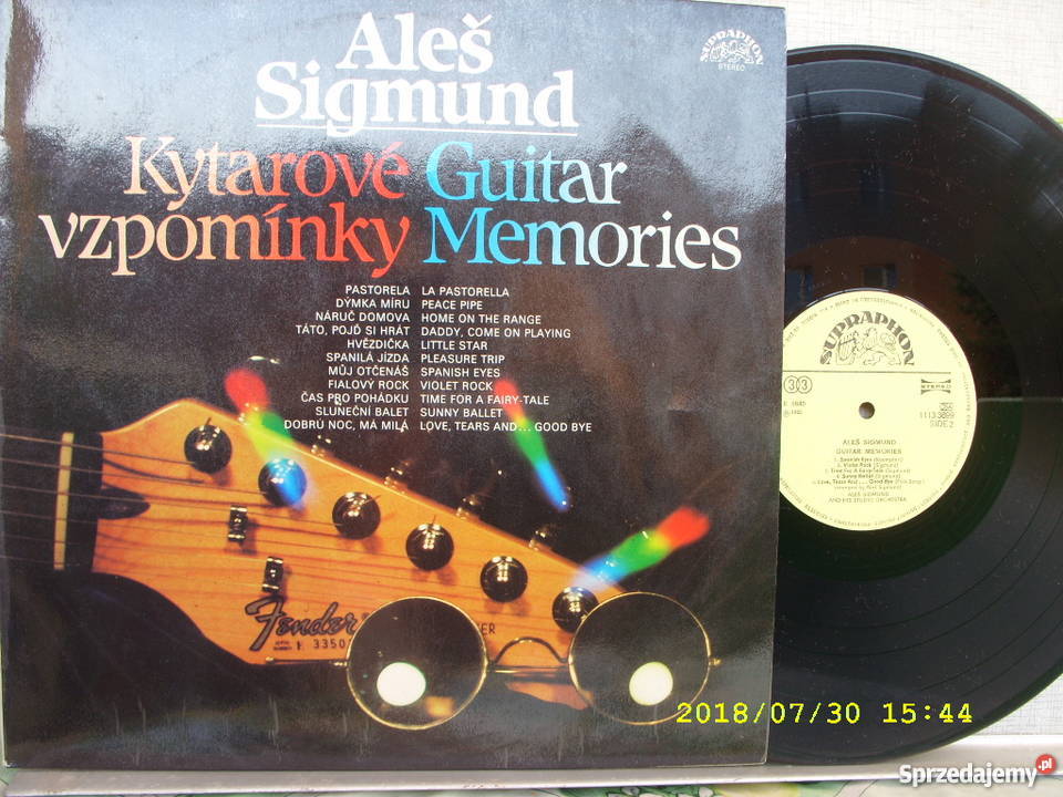 Folk LP ALES SIGMUNDGUITAR MEMOSIES Płyty i kasety Wołów