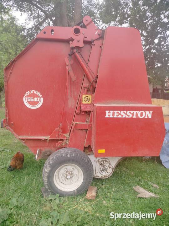 Prasa Hesston nieuszkodzony Owijarki do bel