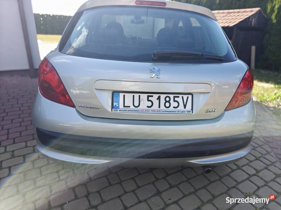 Peugeot 207 14 benzyna lubelskie