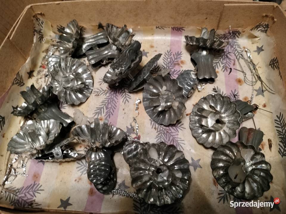 Stare żabki choinkowe do świeczek 36 sztuk Pozostałe zachodniopomorskie