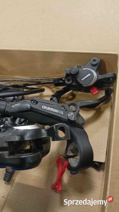 Hamulce Shimano tarcz hydr pt rower uszkodzone Części i akcesoria Kalna