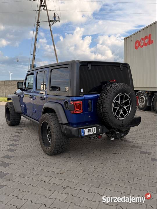 Jeep Wrangler JL etorqe Hybryda pierwszy właściciel Radomsko