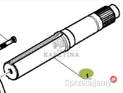 CLAAS RENAULT ATLES 936 RZ V5 Wałek Osi Jastrzębniki sprzedam
