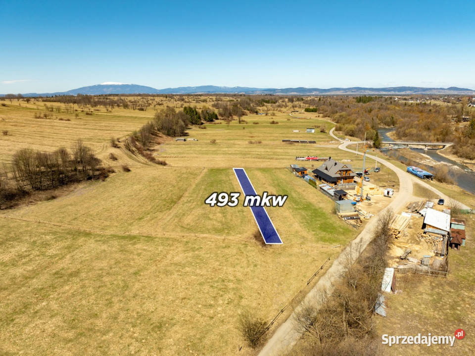 Działka budowlana Chochołów 493m2 sprzedam