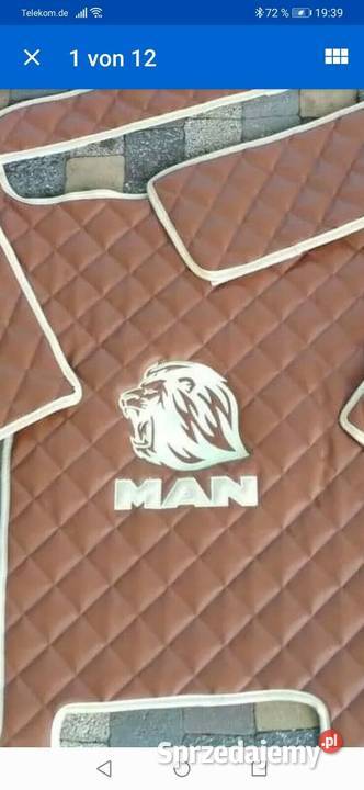 Man dywaniki pikowane tir Man Łosice