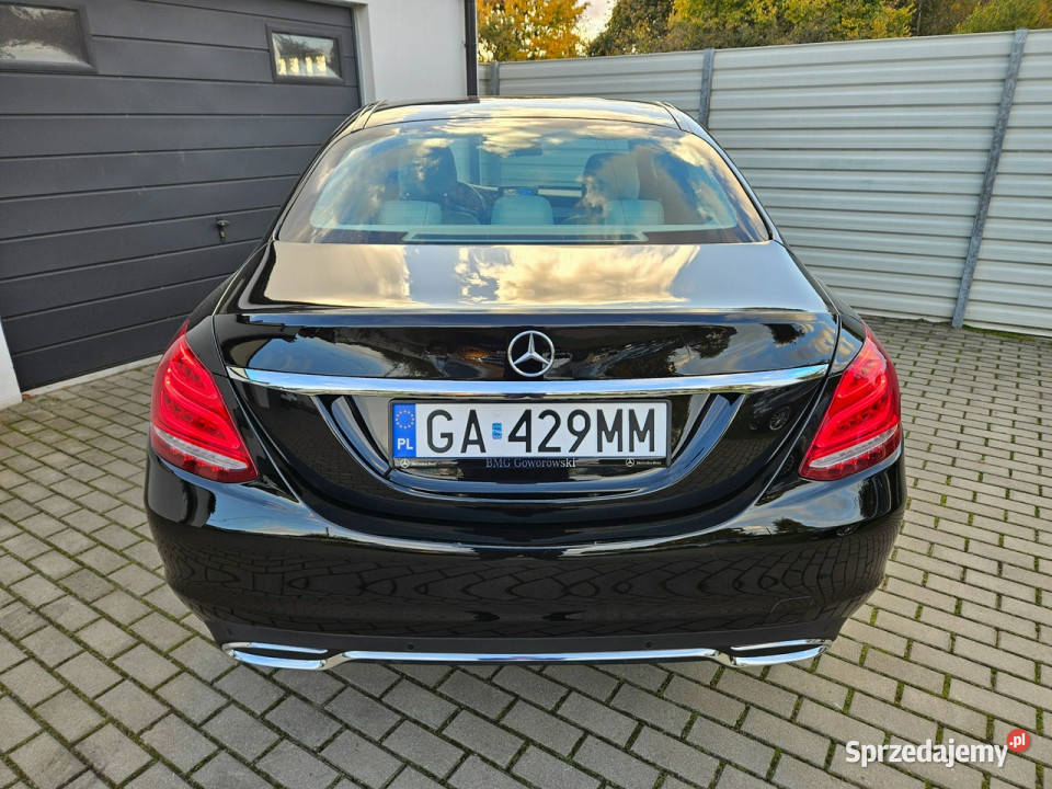 Mercedes C 180 156 benzyna AUTOMAT polski salon wspomaganie kierownicy pomorskie Gdynia