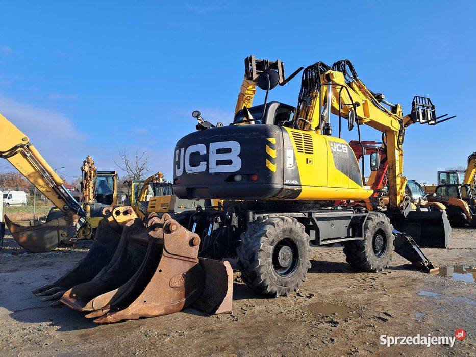 Koparka JCB JS 145 16t 160 13r CAT 313 315 Sułów