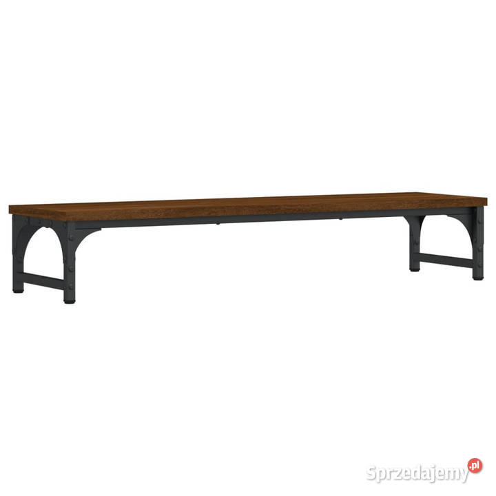 Podstawka pod monitor brązowy dąb 85x23x155 Warszawa