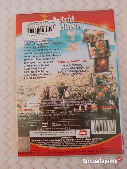 Bajki A Lindgren seria minBracia Lwie Serce Kraków