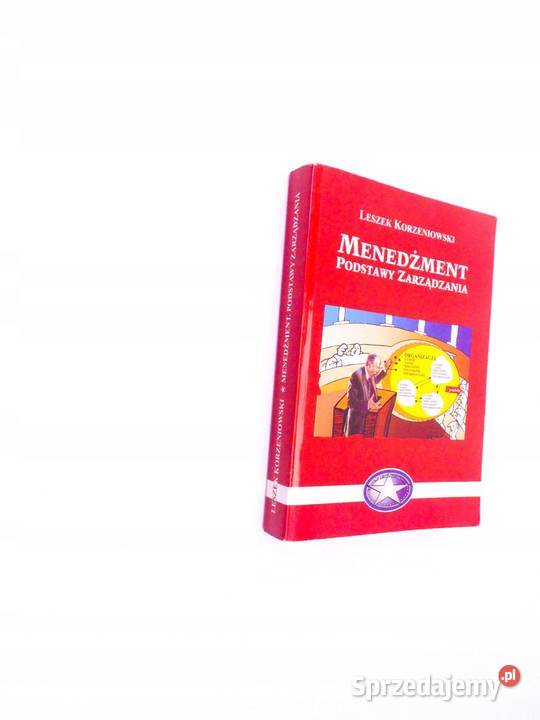 MENEDŻMENT PODSTAWY ZARZĄDZANIA biznes, nauki ekonomiczne kujawsko-pomorskie Osięciny sprzedam