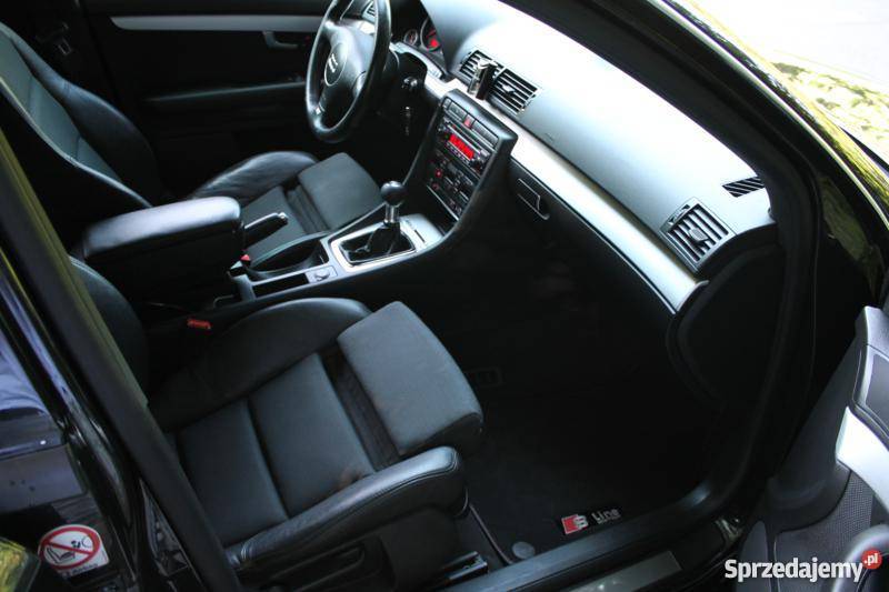 AUDI A4 B6 19TDI S LINE AVANT XII 2004 131 czarny