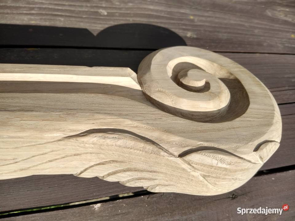 KOŃCÓWKA KOŃCÓWKI BARIERKI PORĘCZY BALUSTRADY Z