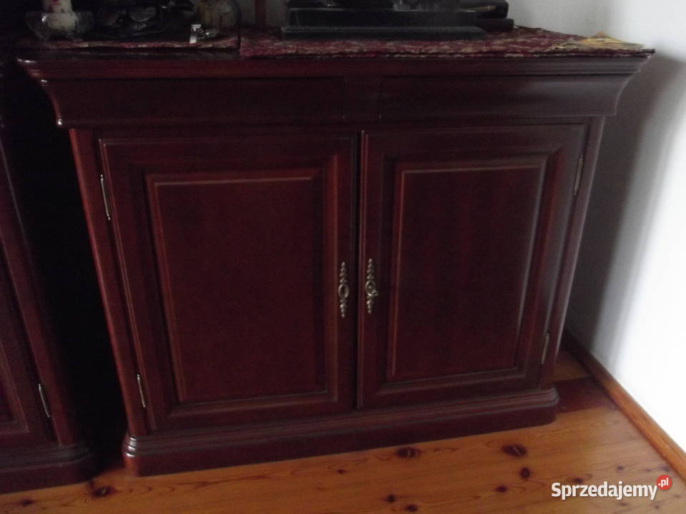 Piękne meble do salonu drewno komplet zestaw Piekary Śląskie