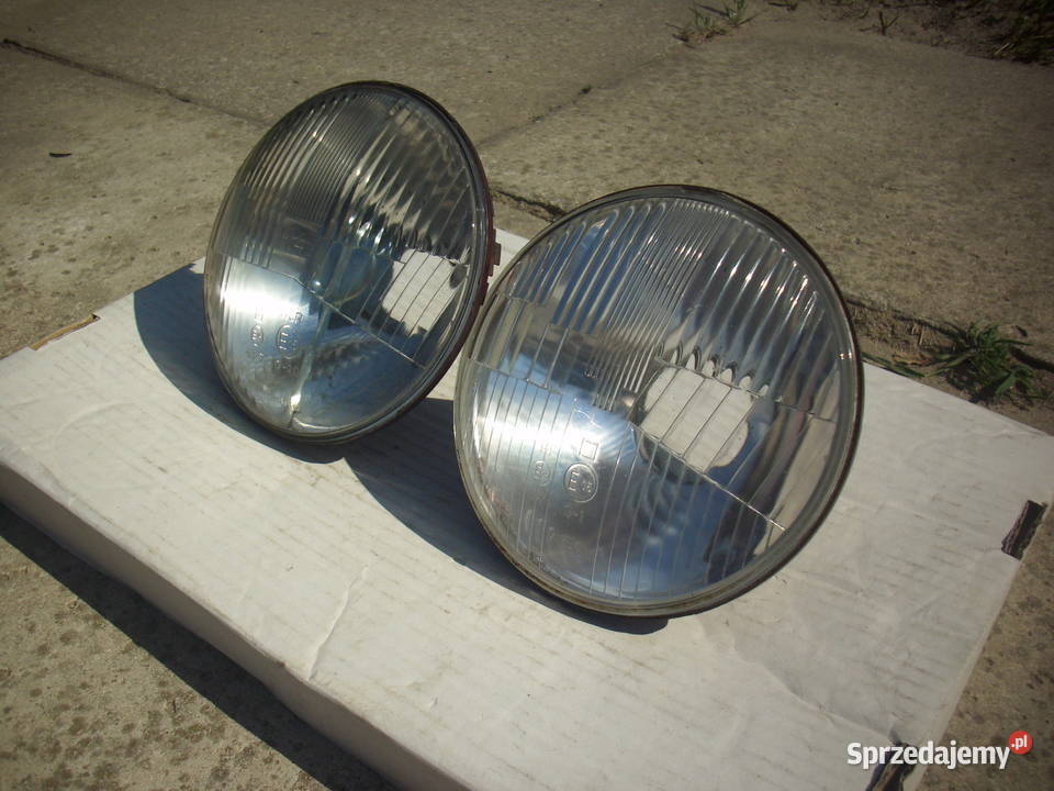Lampa reflektor przód FSO Fiat 125p Polonez itp