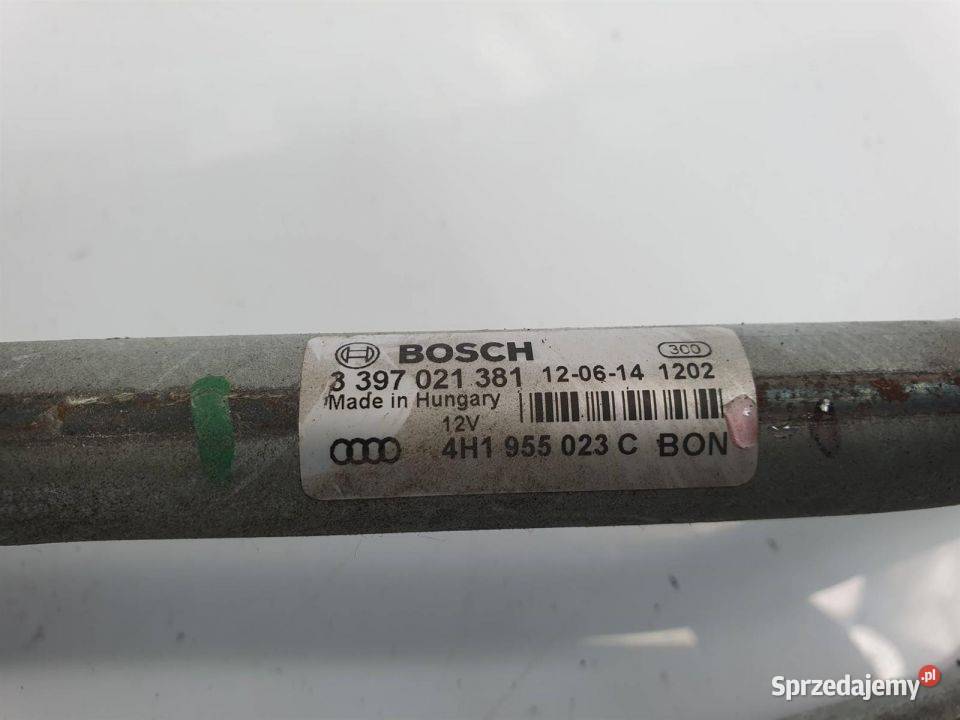 MECHANIZM WYCIERACZEK PRZÓD AUDI S8 D4 kujawsko-pomorskie Lipno