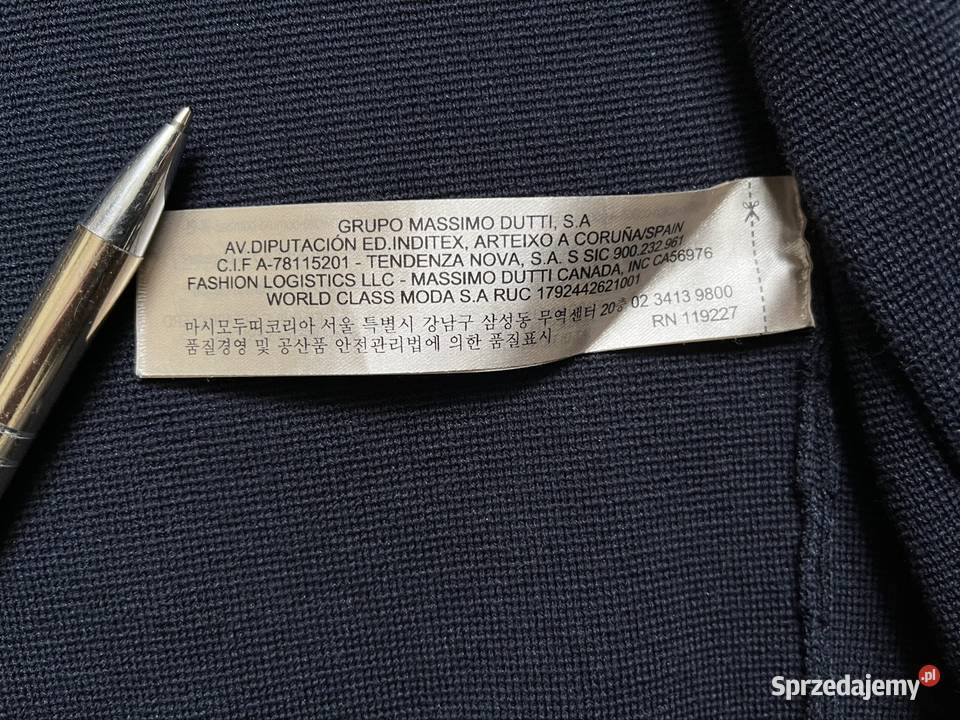 Sweter męski rozpinany Massimo Dutti Gliwice