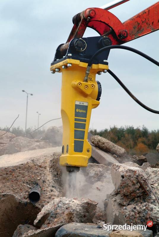 Młot hydrauliczny Epiroc SB 552 2018 Stan Rok produkcji 2018 Mszana Dolna