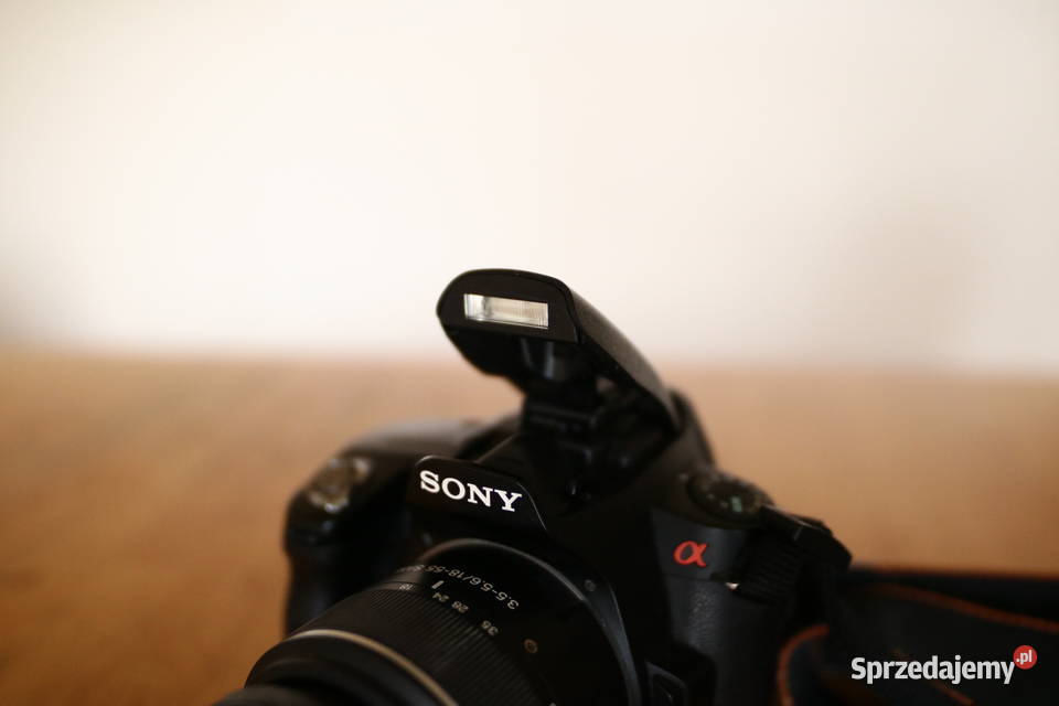 Lustrzanka Sony DSLRA390L korpus obiektyw 1855mm Aparaty Katowice