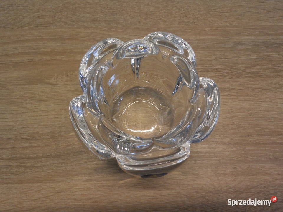 ROYAL COPENHAGEN LOTUS KRYSZTAŁOWY ŚWIECZNIK Raszków sprzedam