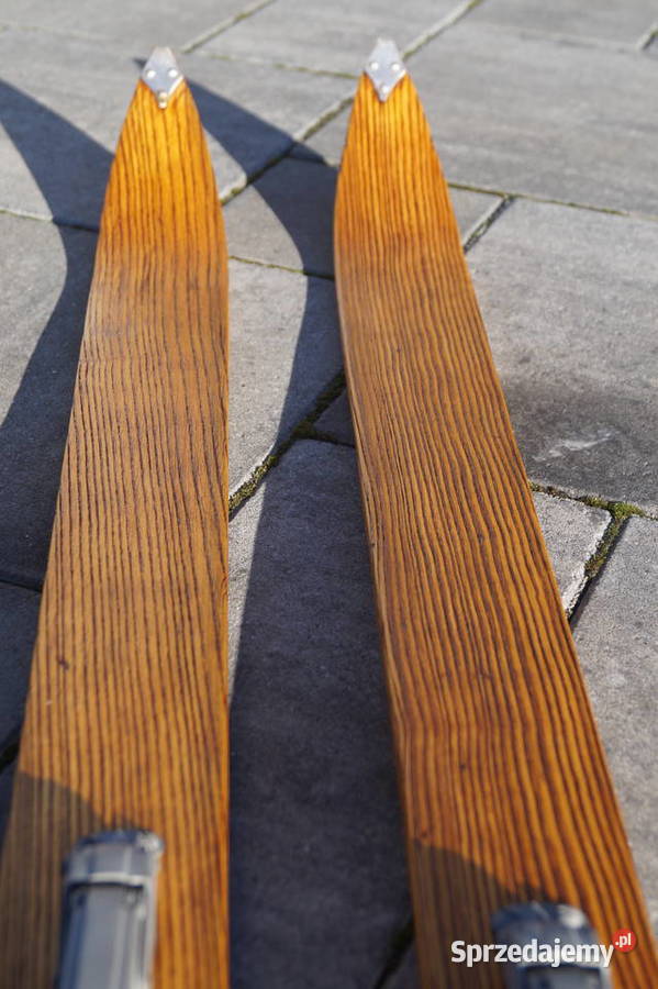 Stare narty jesionowe 180 kijki w komplecie Pruchnik sprzedam