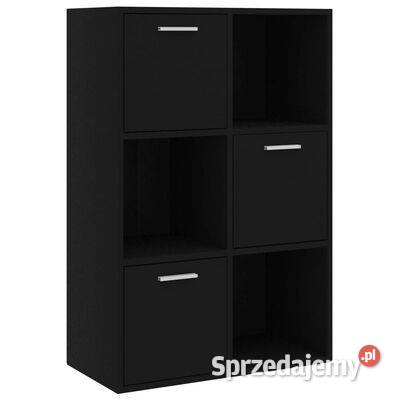 vidaXL Szafka czarna 60x295x90 materiał Warszawa sprzedam