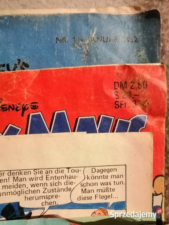 komiksy kaczor donald i myszka miki 1952 Legnica