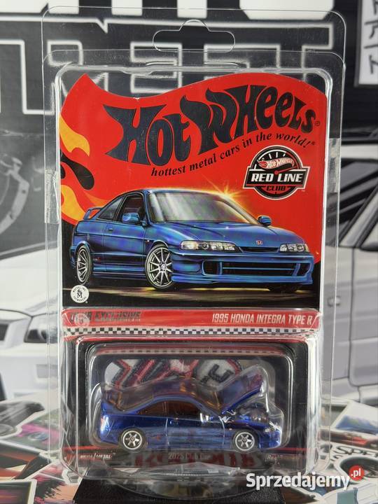 Hot Wheels RLC 1995 Honda Integra Type R Blue dolnośląskie Wrocław