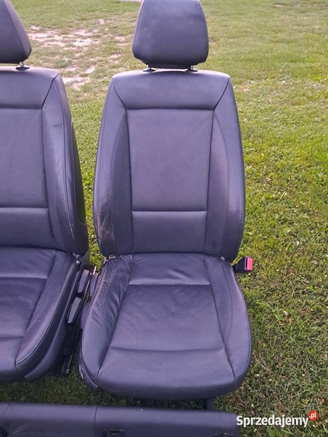 Fotele boczki komplet skóra bmw e87 Motoryzacja Nowy Sącz