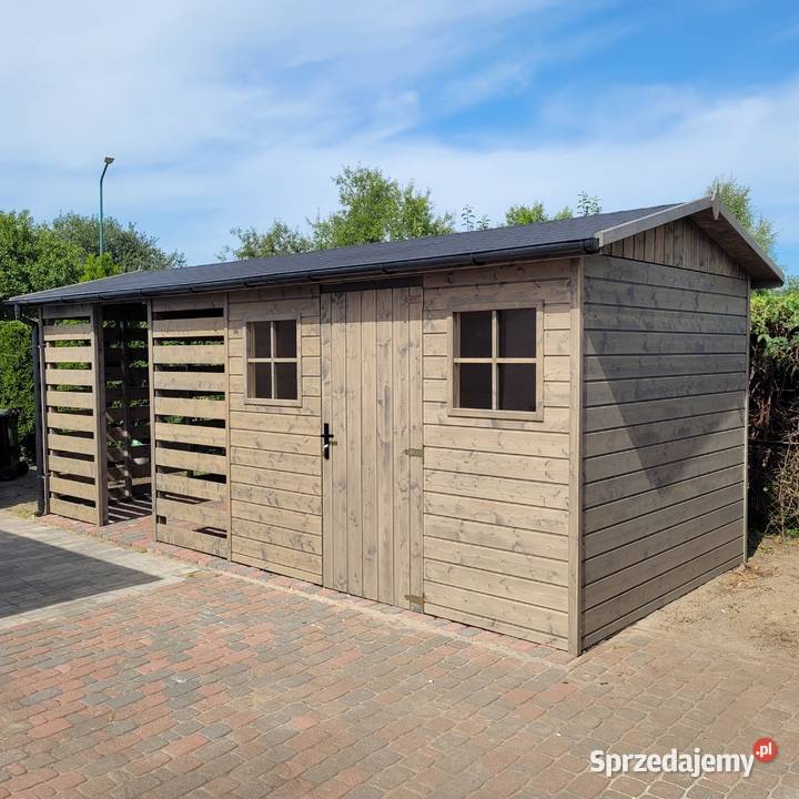 Domek ogrodowy narzędziowy szopa montaż w Domki drewniane Koszalin