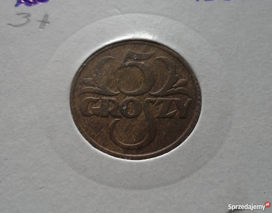 5 groszy 1931 Super Konin sprzedam