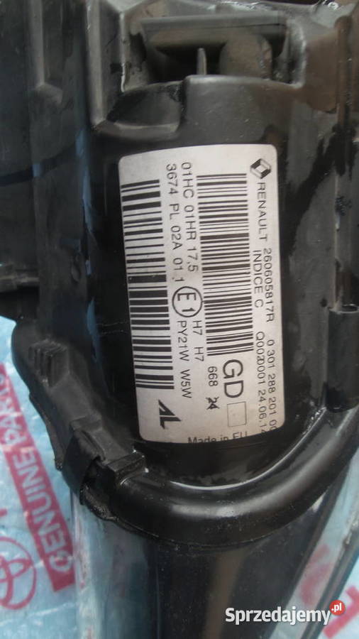 Renault Megane III lampa przednia lewa 201315 II Łódź sprzedam