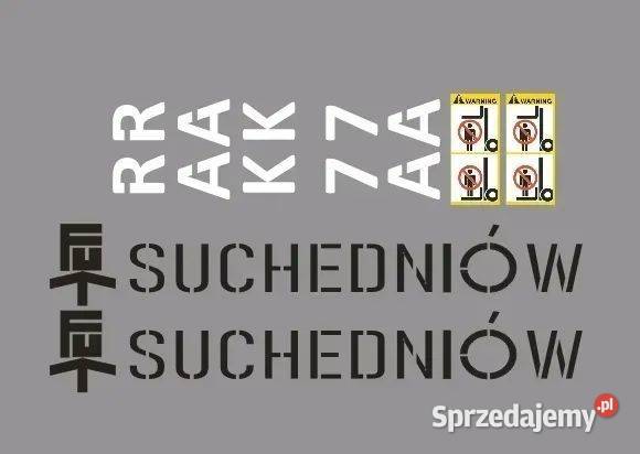 Naklejki oklejenie RAK 7A Zamiennik Janików