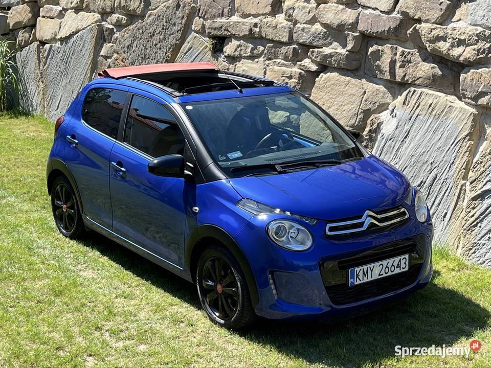 Citroen c1 2018 10 benzyna cabrio kamera