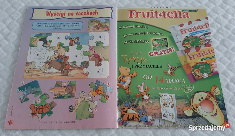Kubuś Puchatek 32001 Egmont Książeczki dzieci