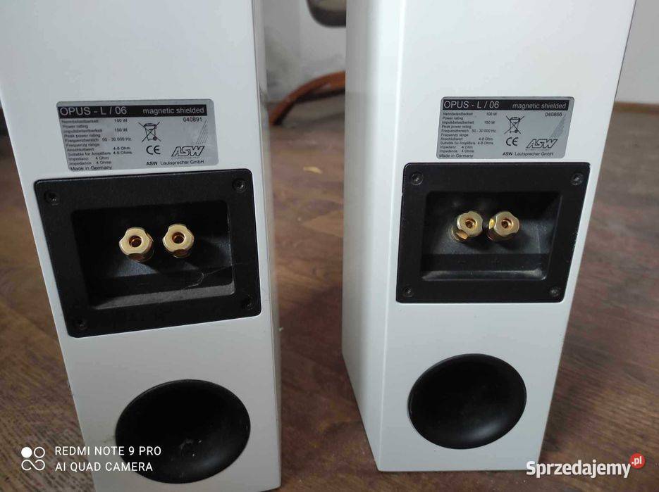 Kolumny Glosniki ASW Opus L06 150W 100W 4ohmy Kraków