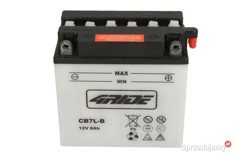 Akumulator motocyklowy 4 RIDE CB7LB 12V 7Ah 124A Wrocław