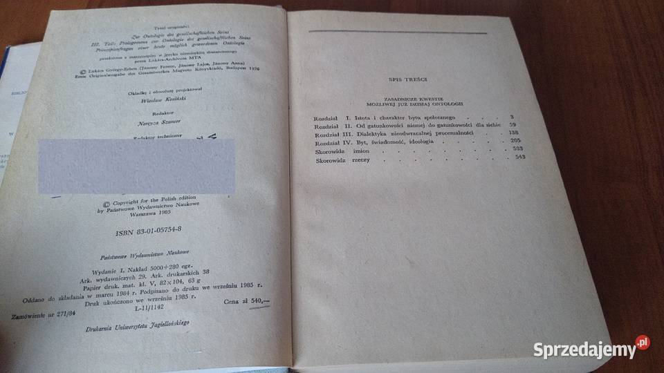 Wprowadzenie do ontologii bytu społecznego III 3