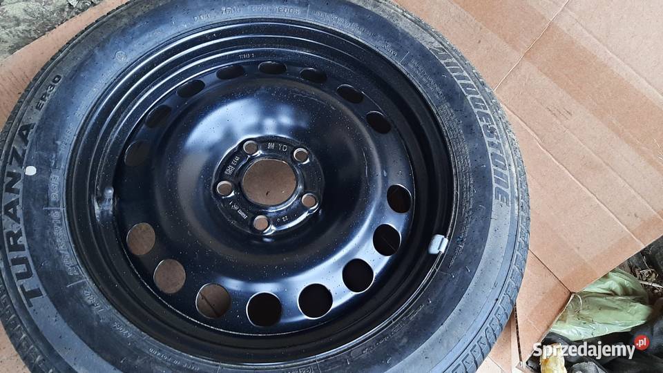 koło zapasowe R16 dojazdowe opel 5x110 21555 16 Dębno