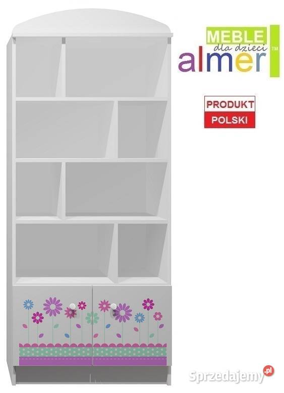 KWIATY 4 N6 regał dziecięcy 80x40 w190 Poznań sprzedam