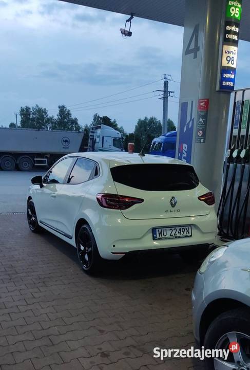 Renault clio V biały ladny kupiony w Polsce podkarpackie Stalowa Wola