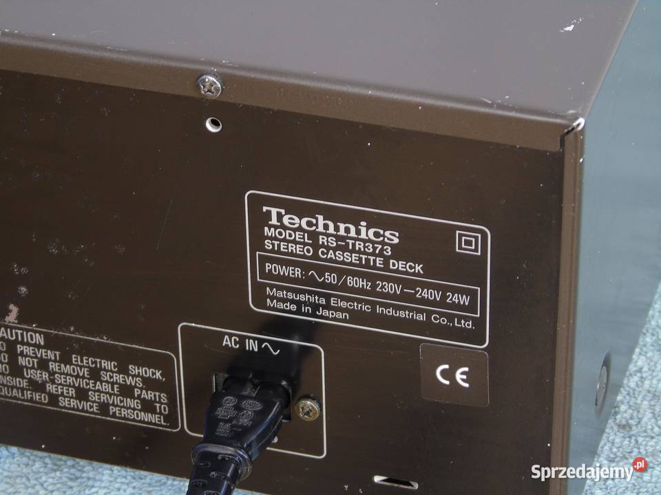 Magnetofon Technics RSTR 373 sprawny DOSTAWA Jasło