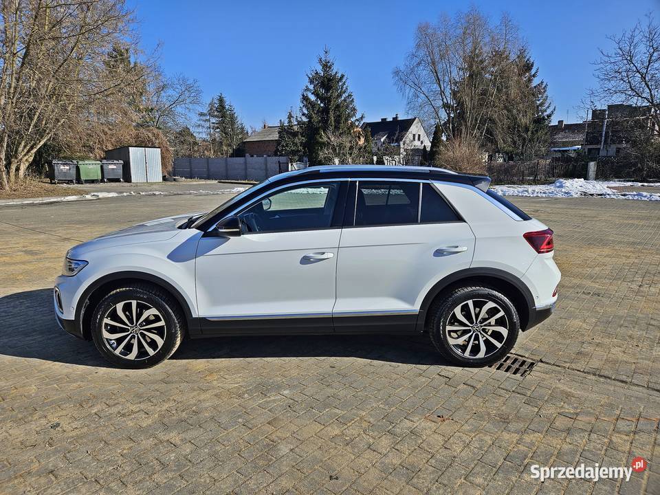 Volkswagen TROC salon polska 1 właściciel bogata 150KM Samochody osobowe wielkopolskie Koźmin Wielkopolski