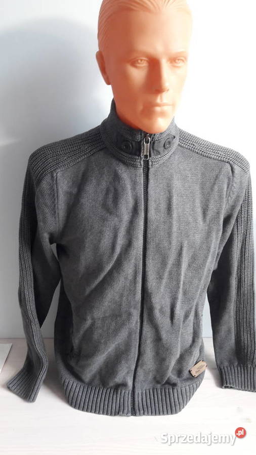 Sweter rozpinany SOliver szary Głuchołazy