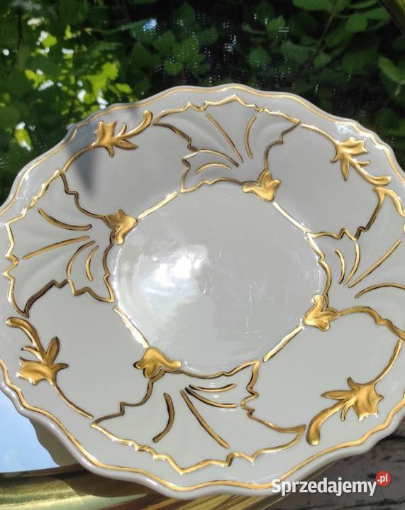 PATERA ART DECO ZE ZŁOCENIAMI Pabianice